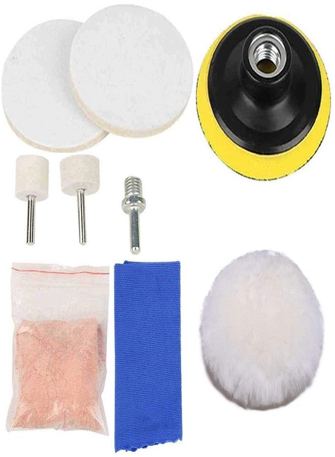 دي آي واي كرافتس مجموعة أدوات يدوية الصنع 100 غرام، أكسيد السيريوم الوردي الفاتح، 8 قطع، مسحوق أكسيد السيريوم لتلميع زجاج السيارات الأمامي مقاس 3 بوصات، إزالة الخدوش، مزيل التلميع، إصلاح، TREO 95 (مجموعة 100 غرام، أكسيد السيريوم الوردي الفاتح) - Image 1